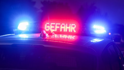 Gefahr auf den Autobahnen durch Geisterfahrer oder Falschfahrer