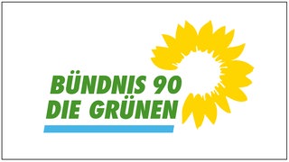 Das Parteilogo von den Grünen.