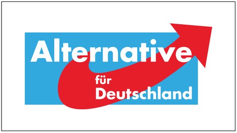 Das Parteilogo von der AfD.