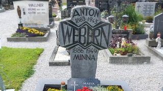 Grab von Anton Webern