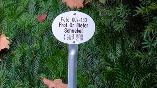 Grab von Dieter Schnebel