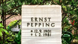 Grab von Ernst Pepping