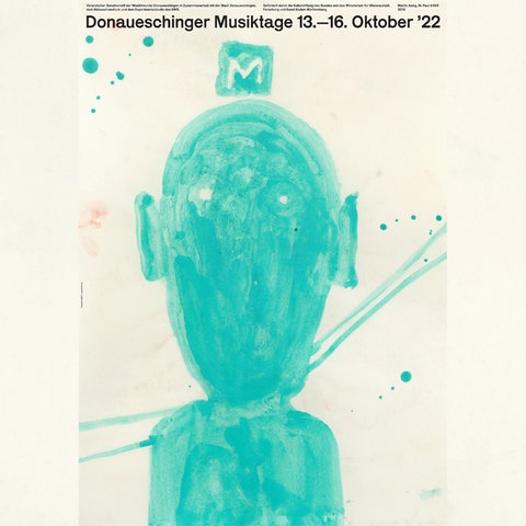 Das Plakatmotiv der Donaueschinger Musiktage 2022