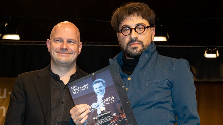 Francesco Filidei (r.), Frank-Michael Guthmann