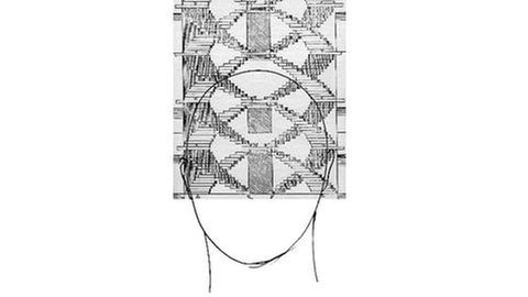 Bernhard Leitner, Skizze zur Installation. Quelle: Bernhard Leitner