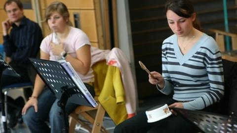 Schülerprojekt John Cage "Sculptures Musicales", Doanueschinger Musiktage 2005.