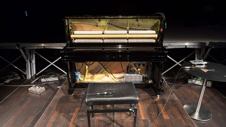 Man Sitting at a Piano I von Francesca Verunelli