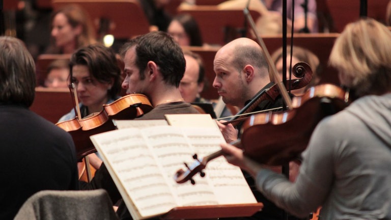 Probe im Freiburger Konzerthaus