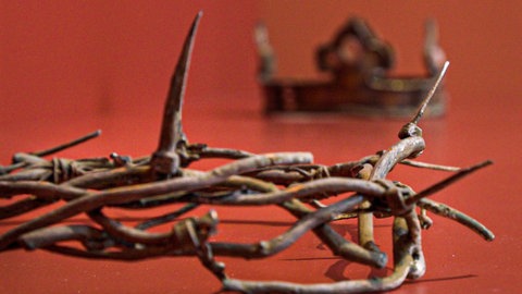 Nahaufnahme eines Drahtobjekts