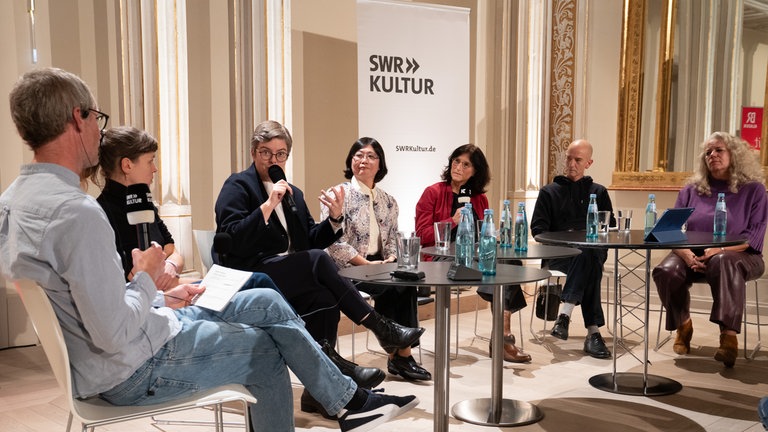 Podiumsdiskussion im Museum Art.Plus bei den Donaueschinger Musiktagen 2025