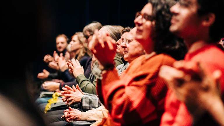 Applaudierendes Publikum
