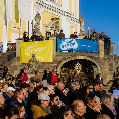 Festivalpublikum in Donaueschingen