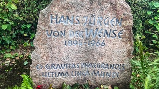 Grabstein von Hans Jürgen von der Wense