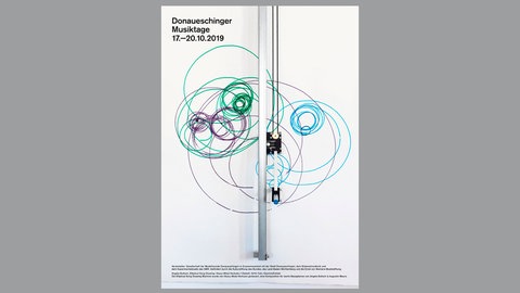 Plakat der Donaueschinger Musiktage 2019