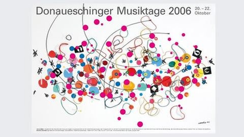 Donaueschinger Musiktage - Plakat 2006 - von Rosalie
