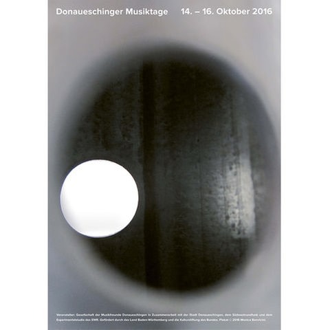 Plakat der Donaueschinger Musiktage 2016