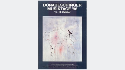 Donaueschinger Musiktage - Plakat 1986 - Charly Banana