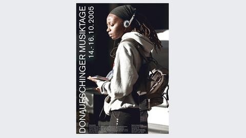 Donaueschinger Musiktage - Plakat 2005 - Beat Streuli