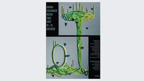 Donaueschinger Musiktage - Plakat 2007 - Lorenzo Pompa