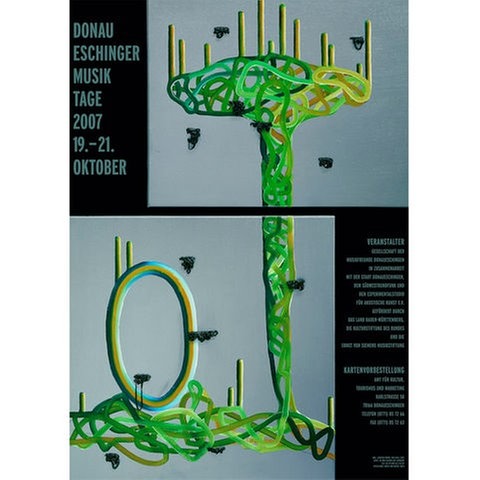 Donaueschinger Musiktage - Plakat 2007 - Lorenzo Pompa