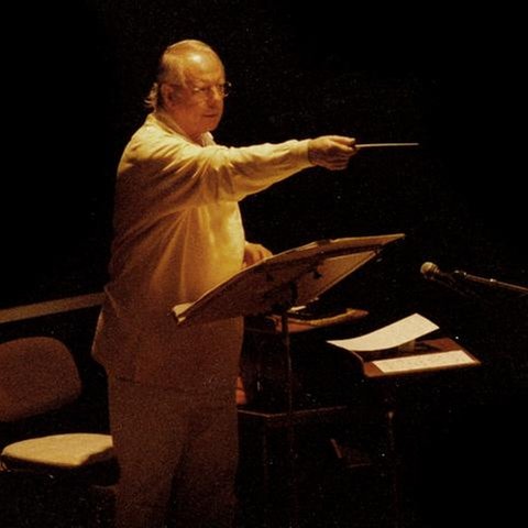 Karlheinz Stockhausen bei den Donaueschinger Musiktagen 1999