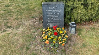 Grab von Johann Nepomuk David