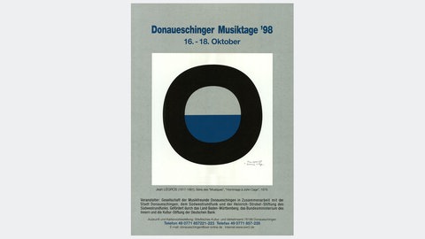 Plakat von Jean Legros, 1998