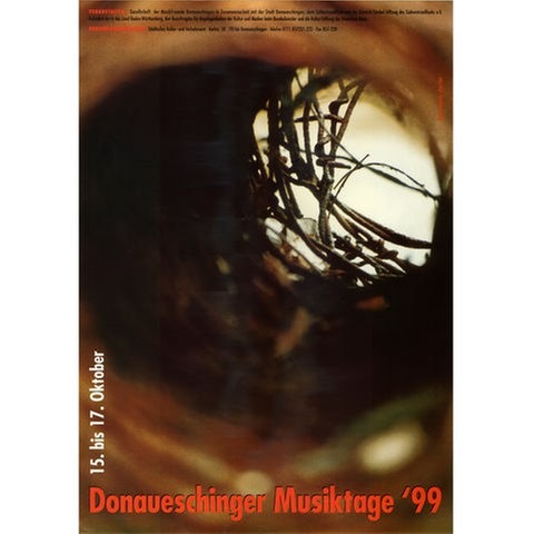 Plakat von Katalin Moldvay, 1999