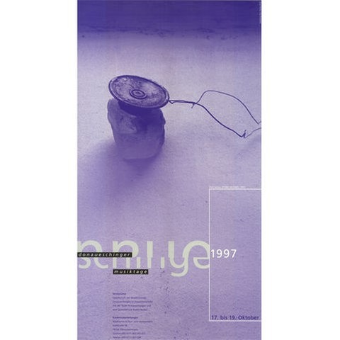 Plakat von Rolf Julius, 1997