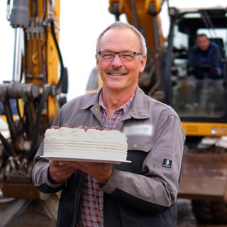Konditor und Straßenbauer Hans-Peter findet: Die Schwarzwälder ist eine einfache Torte
