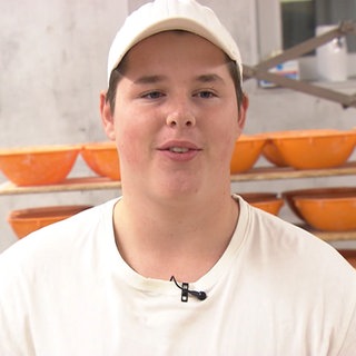 Niklas, 16, macht seine Ausbildung in einer Bäckerei in Neulußheim