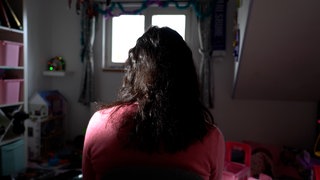 Person unkenntlich gemacht