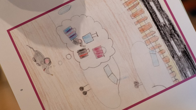 Kinderbuch mit Zeichnungen