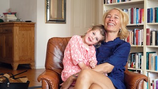 Janka Arens mit Pflegetochter Kati