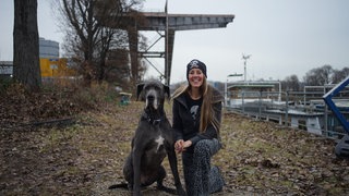 Sabine hat ein Frachtschiff zu einem Hotel umgebaut