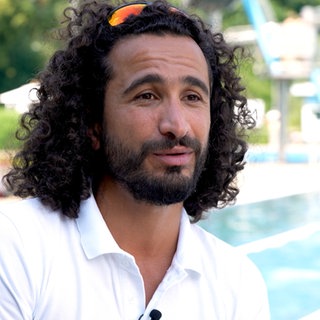 Mo floh aus Syrien und arbeitet heute als Bademeister in Tübingen