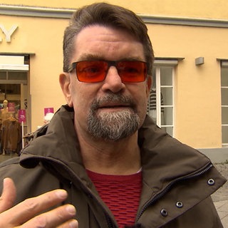 Klaus, veranstaltet Stadtführungen in Ravensburg