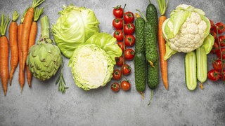 verschiedene Gemüsesorten 