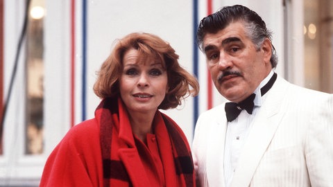 Mario Adorf und Senta Berger.