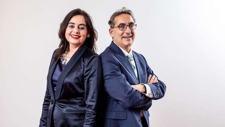 Prof. Dr. Claudia Spahn und Prof. Dr. Bernhard Richter
