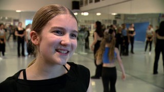 Die 11-jährige Bella Ronecker ist deutsche Meisterin Jazztanz.