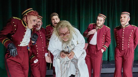 Faust und Mephisto in fünffacher Ausgabe am Pflaztheater Kaiserslautern