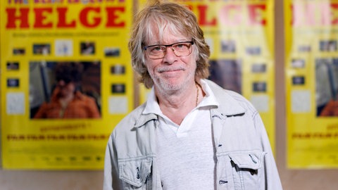 Musiker und Entertainer Helge Schneider bei der Kino-Tour zur Film-Doku Helge Schneider - The Klimperclown im Odeon-Kino in Köln.