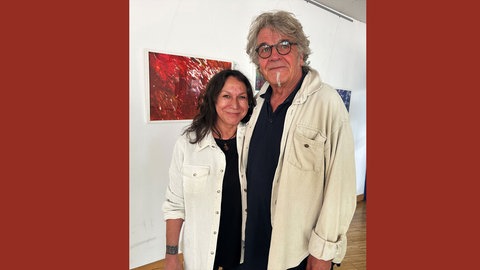 Andrea Lautenschlager und Axel Clesle, künstlerische Leitung der Kulturinitiative Bohnenviertel e.V. in Stuttgart