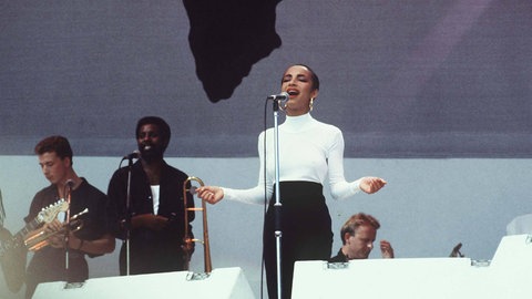 Sade bei Live Aid 1985