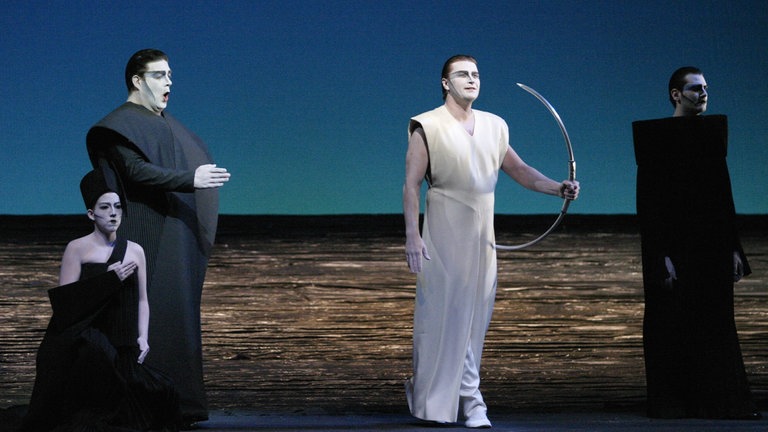 Robert Wilson inszeniert „Parsifal“ von Richard Wagner an der Staatsoper Hamburg (2004)