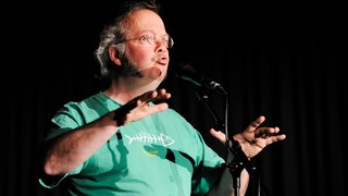 Der Wuppertaler Lautpoet Mitch Heinrich.