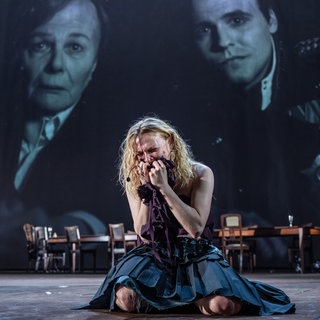 Pauline Großmann als Ophelia in „Hamlet“