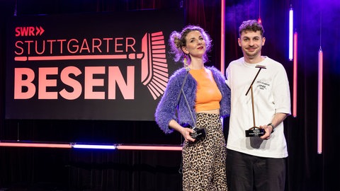 Der silberne und hölzerne Besen für AnnPhie Fritz und Fabian Lampert