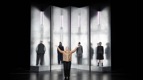 Auf der andern Seite des Monds. Ein Stück nach Ideen aus der Welt von Hilde Domin. Von Marcel Kohler.